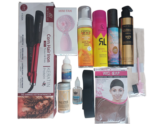 12 piece Hair installation and removal kit
